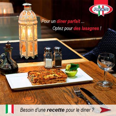 Lasagnes à la Bolognaise