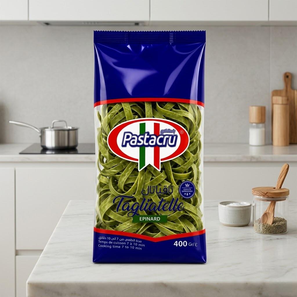 Tagliatelle aux épinards